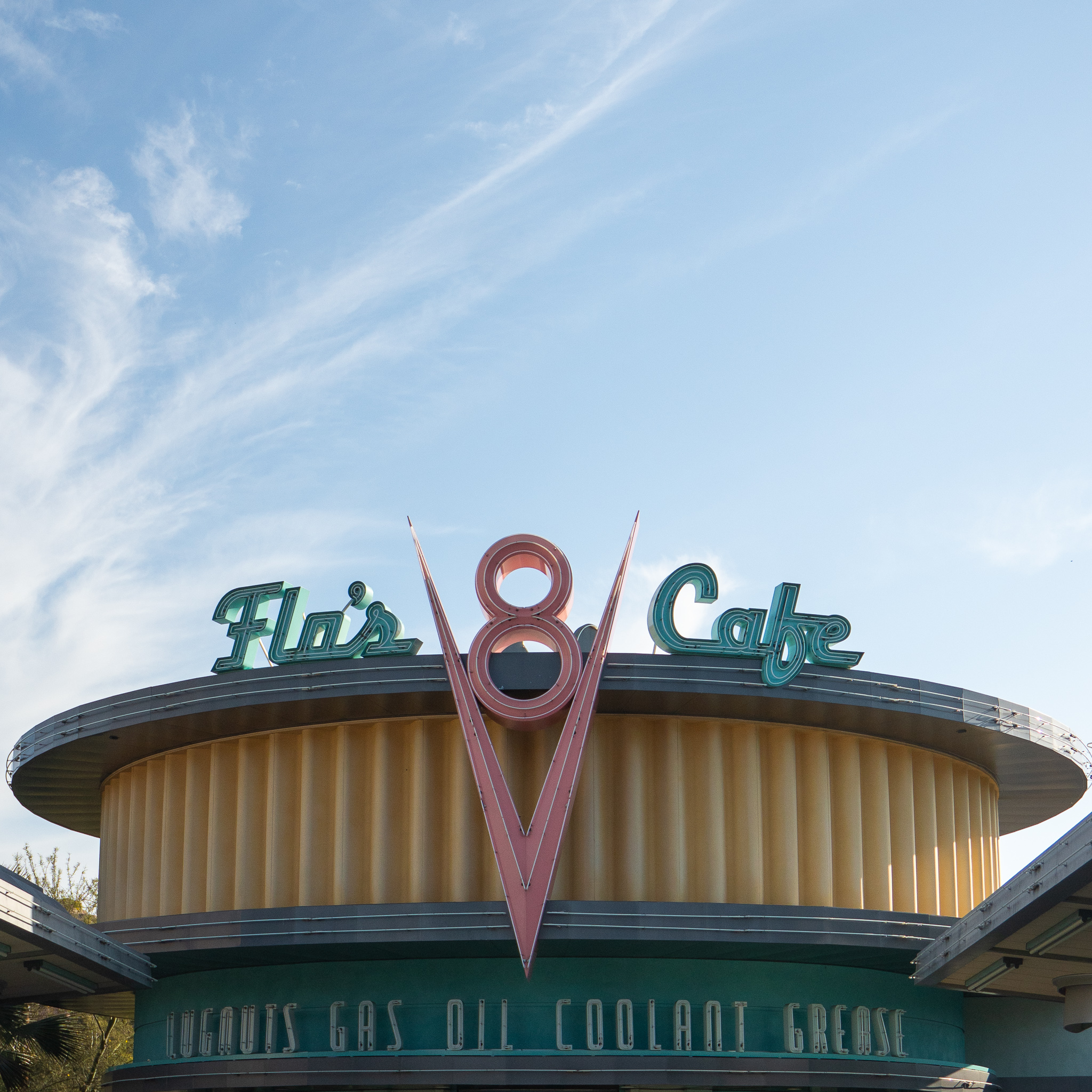 Flo's Cafe at Carsland in Disney California Adventure